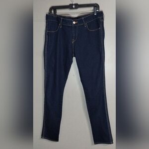 H&M Dark Blue Skinny Jeans for Women